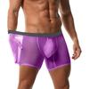 Men's Boxer Underpants, Ice Mesh Breathable Underpants, Sports Extension, Reverse Crotch Shorts