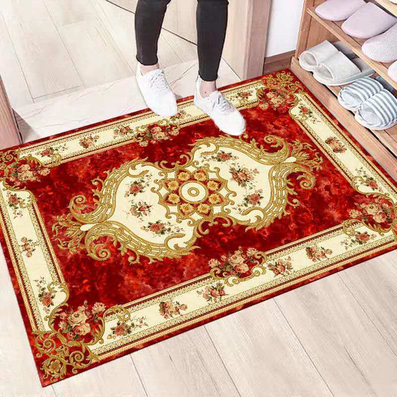 Floor Mat Entry Door Mat, Living Room Door Mat, Kitchen Bathroom, Bedroom Door Mat, Non-slip Absorbent Carpet Mat
