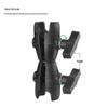 Desert Off-Road Anti-Shake Tablet Mount for 1.5-Inch Ball Head, 16cm Double Joint Rod