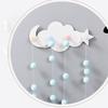 Cloud Wall Key Holder Strong Stickiness Wall Mounted Cute Shape Traceless Bedroom Coat Hook for