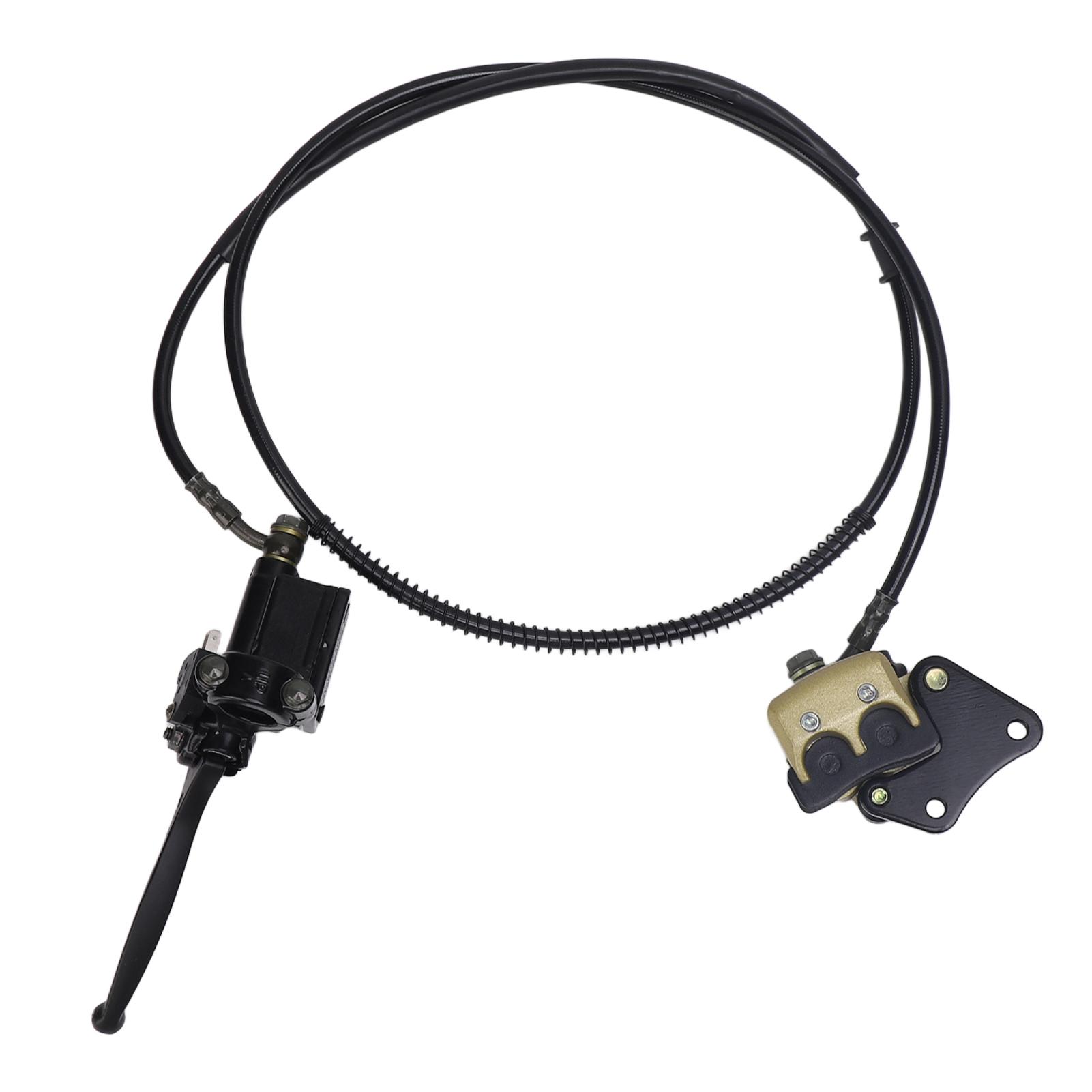 

Front Disc Brake Master Cylinder Caliper with Brake Pad Assembly for Chinese 50cc 70cc 90cc 110cc 125cc Dirt Bike Pit