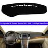 Car Dashboard Cover Non slip pad For Hyundai NF Sonata Sonica 2005 - 2009 LHD RHD Car Dash Mat Sun Shade Pad Anti-UV Cushion