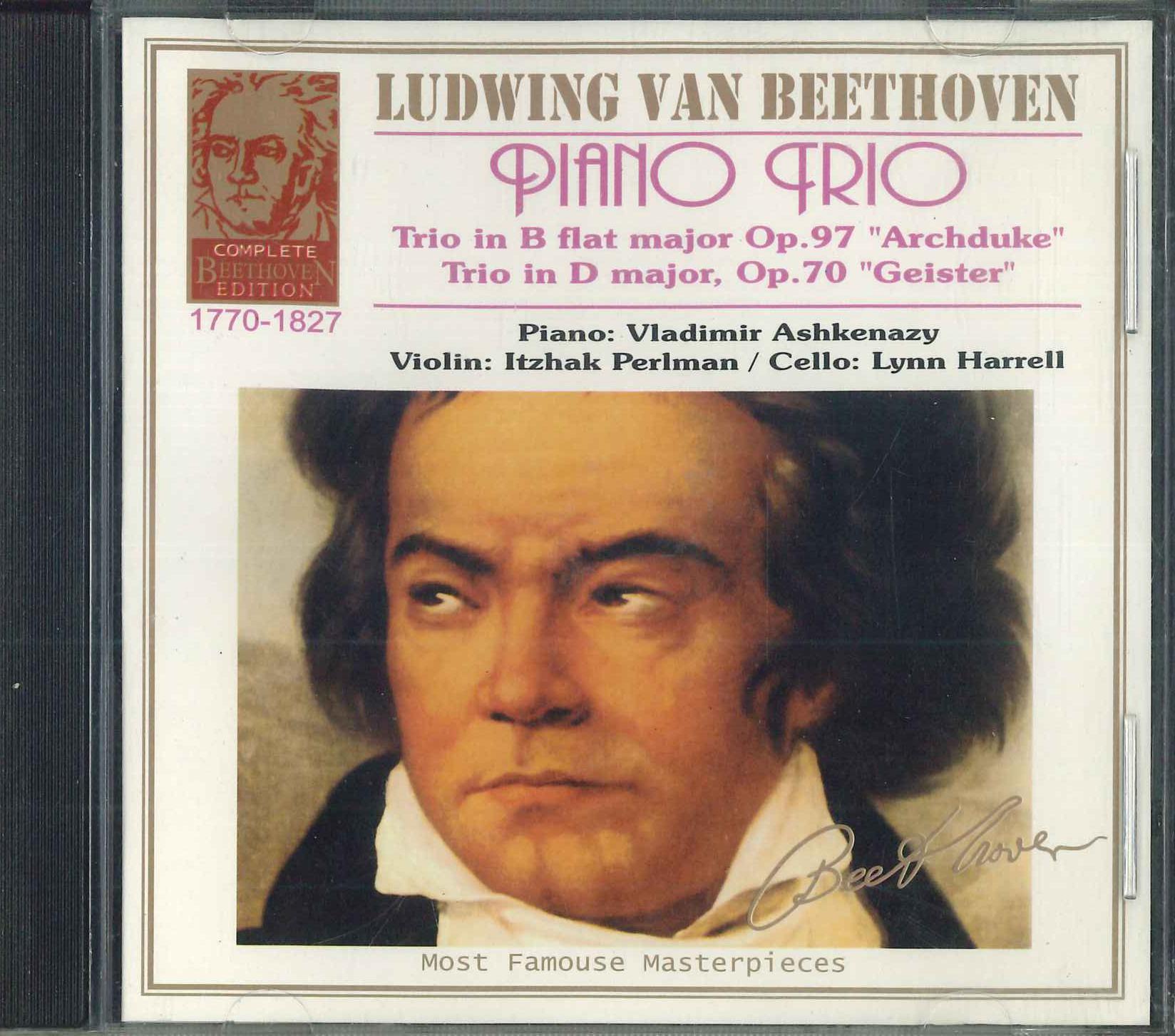 

CD VLADIMIR ASHKENAZY - Beethoven Piano Trio No.4 CDM12513 Japan Classical Used