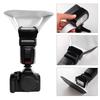 Portable Flash Diffuser For DSLR Photography Soften Harsh Light Reflective Panel Easy Installation Lightweight ABS