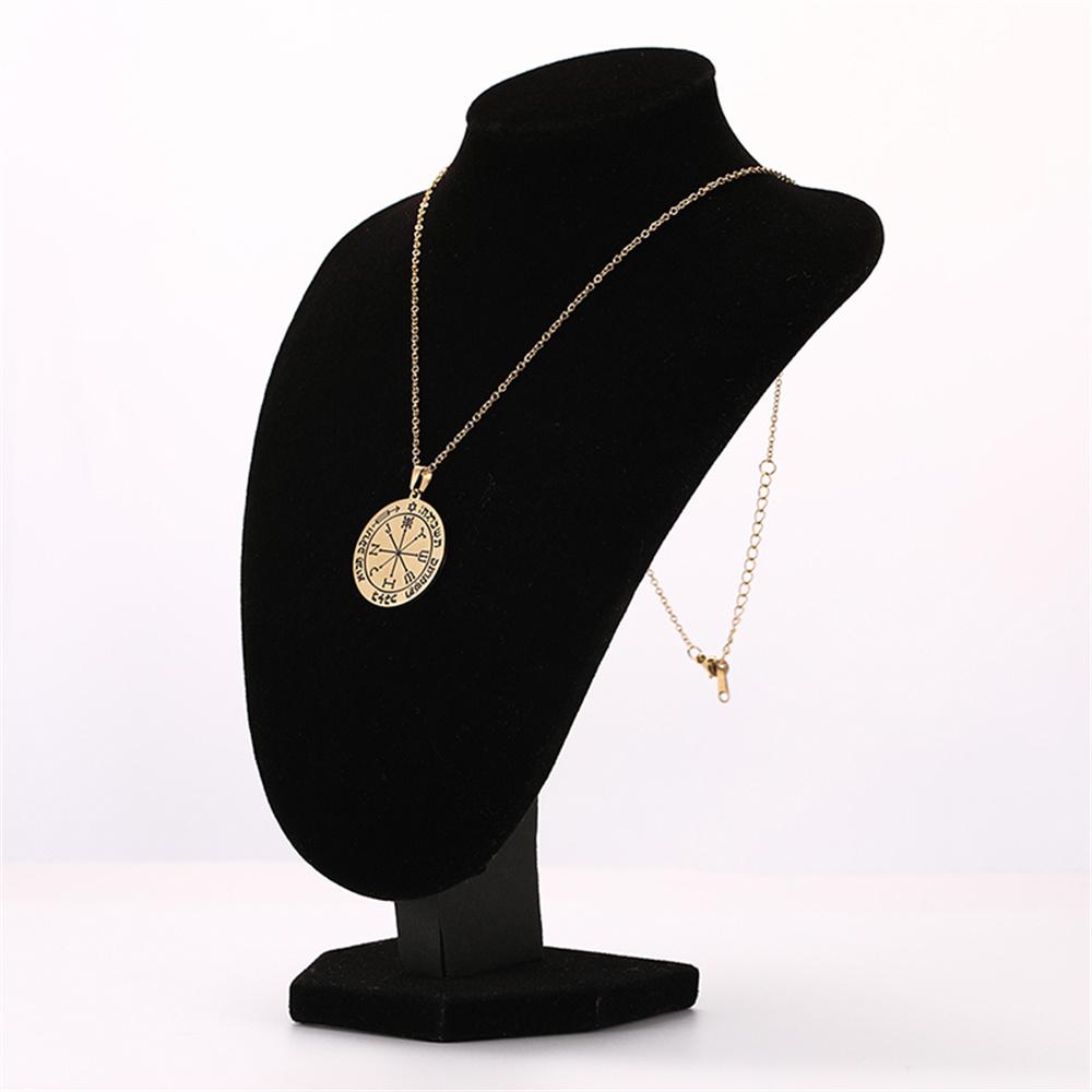 The Sixth Pentacle of Mars Mars Key of Solomon Necklaces Power and Authority Round Necklace Vintage Amulet Jewelry Gifts