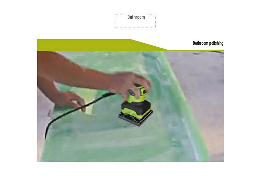 Wickes Industrial Sandpaper & Putty Grinding Machine WU646/639: Woodworking Electric Polishing Tool