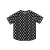 New MLB Baseball Jacket Mlb Old Flower Black Kids' 7ABSM0123-50BKS