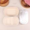 Disposable Takeaway Light Food Lunch Box Biodegradable Pulp Salad Box Environmentally Friendly Pulp Sushi Fat Reducing Bento Box