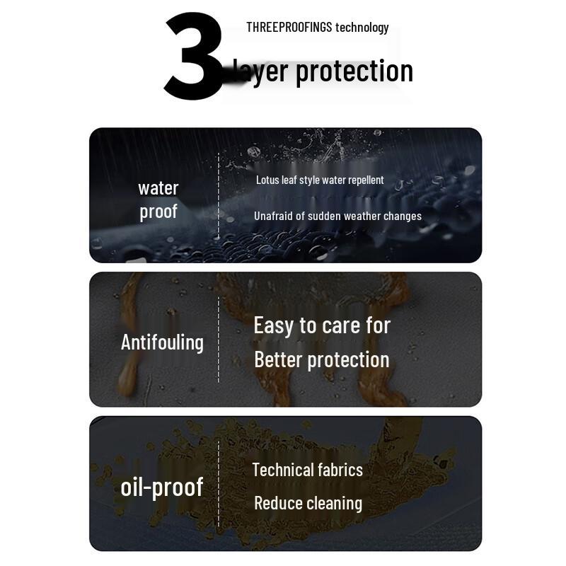 JEEP SPIRIT Men's 3-Proof Outdoor Cargo Pants