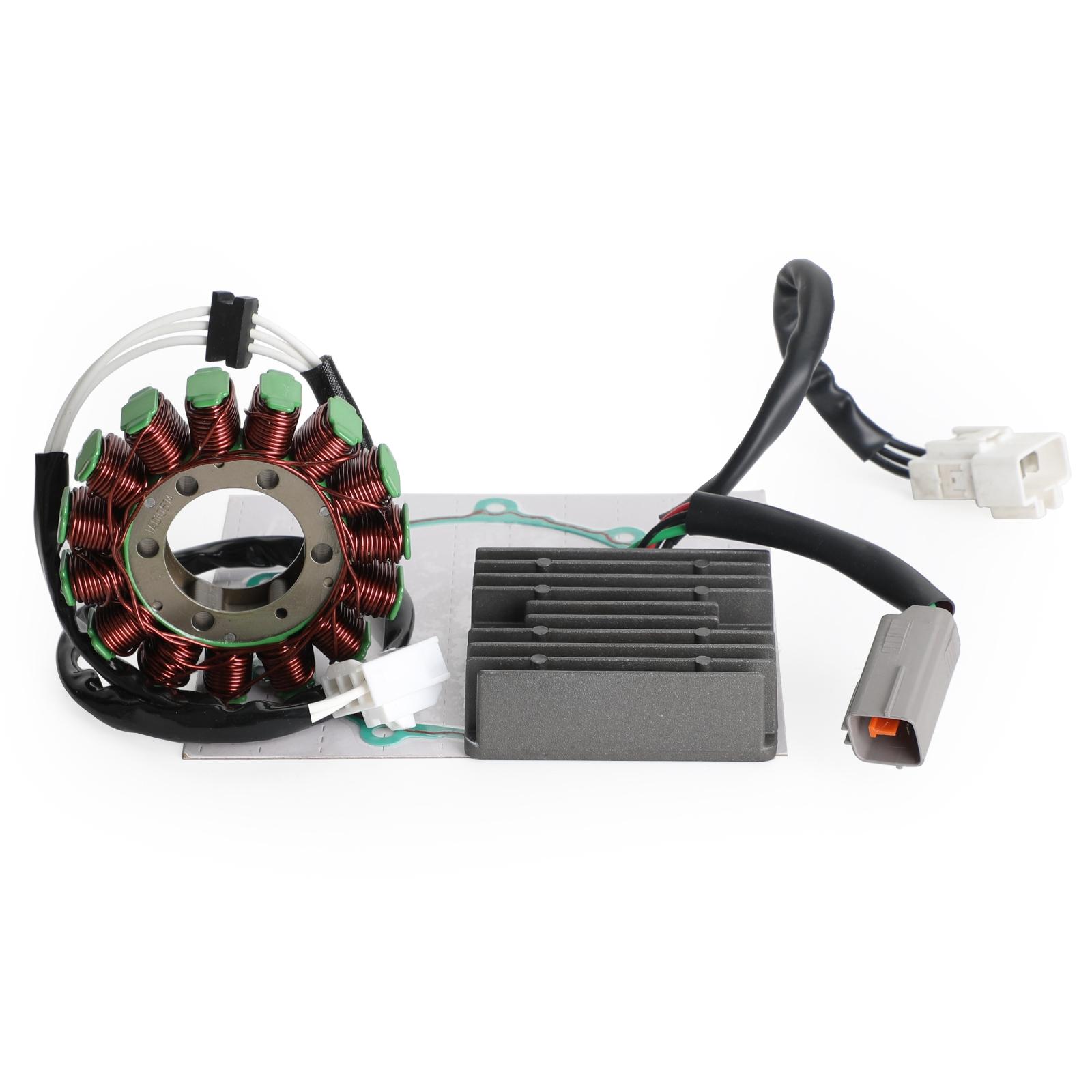 

Magneto Stator+Voltage Rectifier+Gasket For Kawasaki ZX600 Ninja ZX6R 2007-2008