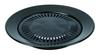 Pearl Metal 32cm Round Barbecue Grill with Fluororesin Coating, for Use with Portable Gas Stoves (HB-6316)