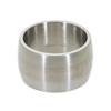 Shinjuku Gin No Kura Men's Stainless Steel Barrel-Shaped Ring, Wide 14.5mm, Round Top, Size 31, Simple Design