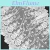 Quality 335cm 2yards18mlot Good Wide Double Sided Embroidered Mesh Flower Lace Trimming Cotton Floral Mesh Embroidery Lace Applique