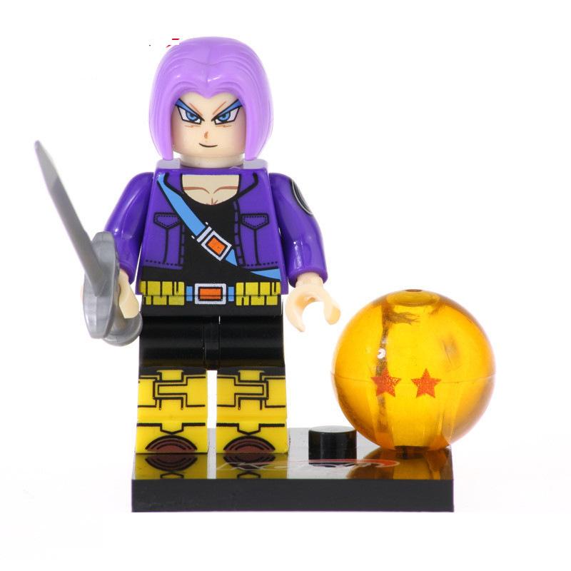 Dragon Ball Doll Building Block Villain Small Particle Splicing Doll Single Toy Bag