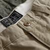 Pantaloni da Uomo Vita Media Larghi Tinta Unita Multitasche Larghi Chiusura con Bottone e Cerniera Retro Traspiranti Dritti Morbidi Abbigliamento Quotidiano Outdoor Pantaloni Cargo Lunghi