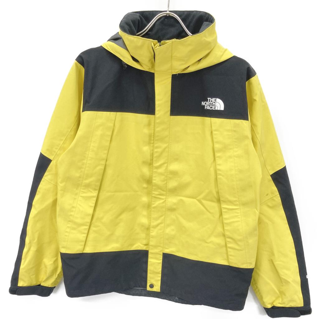 THE NORTH FACE Yellow Gore-Tex Nylon Mountain Raintex Zip-Up Jacket Jacket M yellowUsed