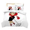 3D Three-Piece Betty Boop Quilt Cover Digital Printing