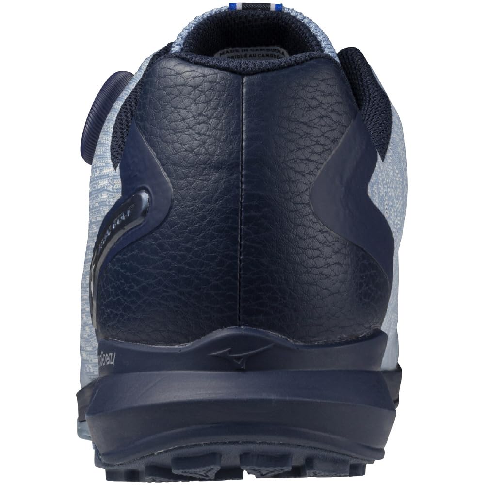 Mizuno Nexlite Energy Ltd. Men's Golf Shoes, Light Blue, Size 26.0 cm, 4E, Lightweight, Wide Grip, Waterproof, Boa Mesh