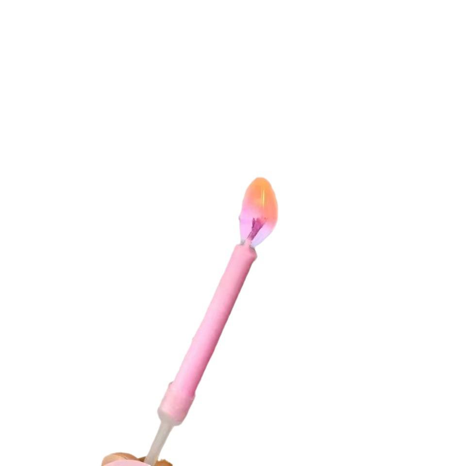 Color-Changing Rainbow Flame Candle for Birthday Parties & Creative Proposals