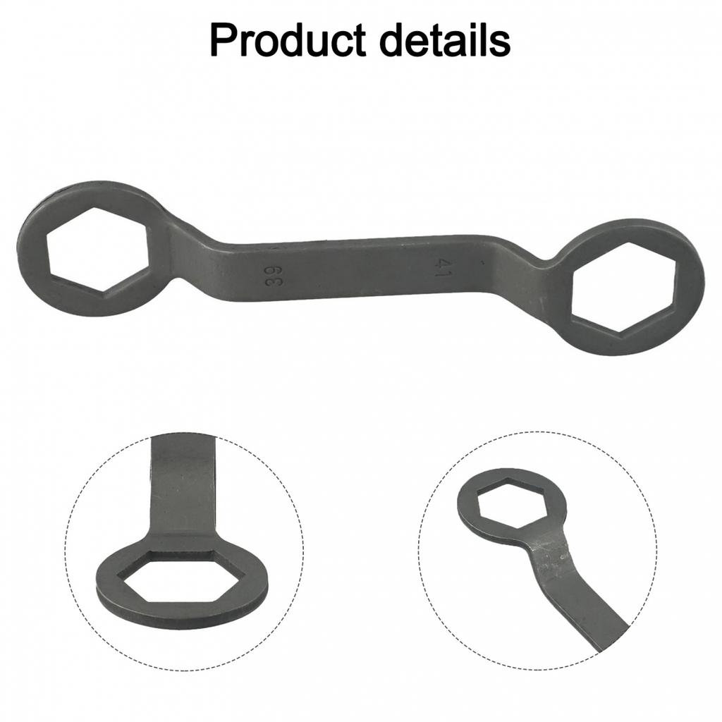 Clutch Removal Tool Double Head Wrench Pulley Hex Nut Wrench Easy To Use