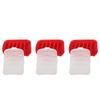 3PCS Sausage Hot Dogs Silicone Mold DIY Ham Making Mould Baby Food Supplement Baking ToolsRed
