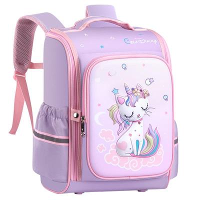 Children's Schoolbag Primary School Girls Boys 3D Load Reduction Ridge Protection New Cartoon 3-6 Grades