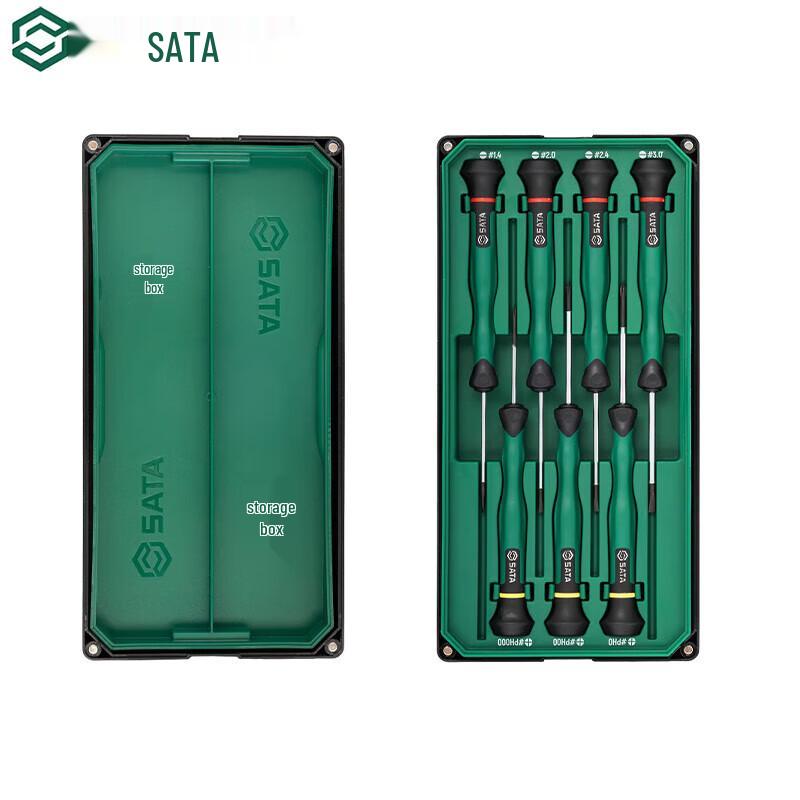 SATA 09314 7-Piece Precision Screwdriver Set Set of 7