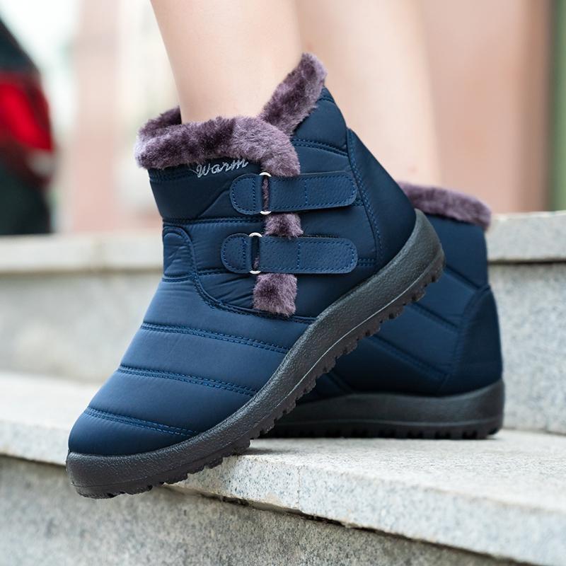 Frauen Stiefel Winter Schuhe Frau Warme Schnee Stiefel Stiefeletten Für Weibliche Winter Schuhe Stiefel Plüsch Booties Wasserdicht