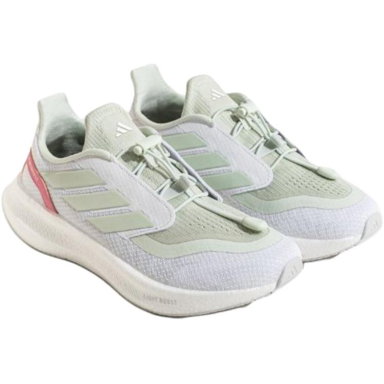 New Adidas PUREBOOST 5 Anti Slip Wear Resistant Low Top Kids' Running Shoes White Kids' JH6230