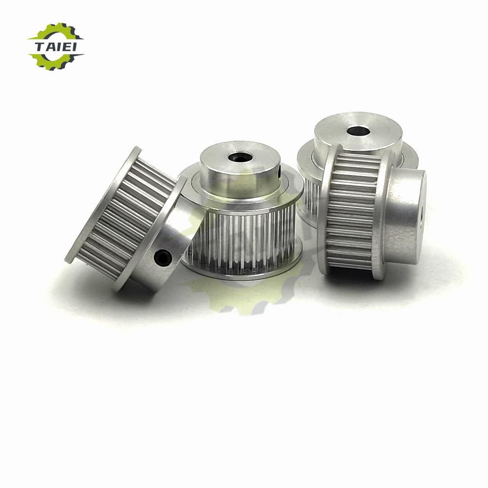 HTD 3M 45T 46T 48T 50 Teeth Synchronous Wheel Keyway Bore 5mm-25mm HTD3M Timing Pulley 45Teeth For Belt Width 10/15mm 3M Pulley