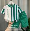 Boys' Summer Two-Piece Suits: 25 New Street-Style Short-Sleeve Designs