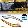 FOR Toyota Corolla L LE XLE 2020-23 LED Bumper Fog Lights DRL Daytime Lamps 2X