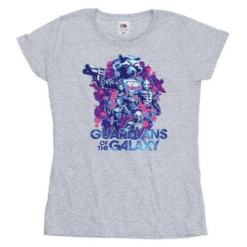 Guardians Of The Galaxy Volume 3 Womens/Ladies Action Pose T-Shirt