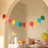 Colorful Party Decoration Kit with Bunting Banners for Birthday Wedding and Baby Shower Scene Setup