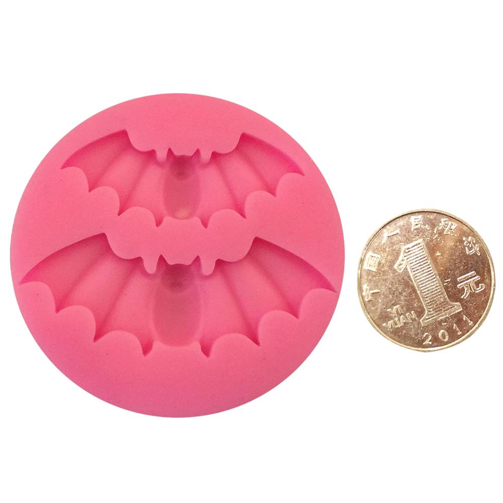 1Pcs Halloween Bats Silicone Fondant Mold Cake Decorating Tool DIY Chocolate Molds Baking Tools