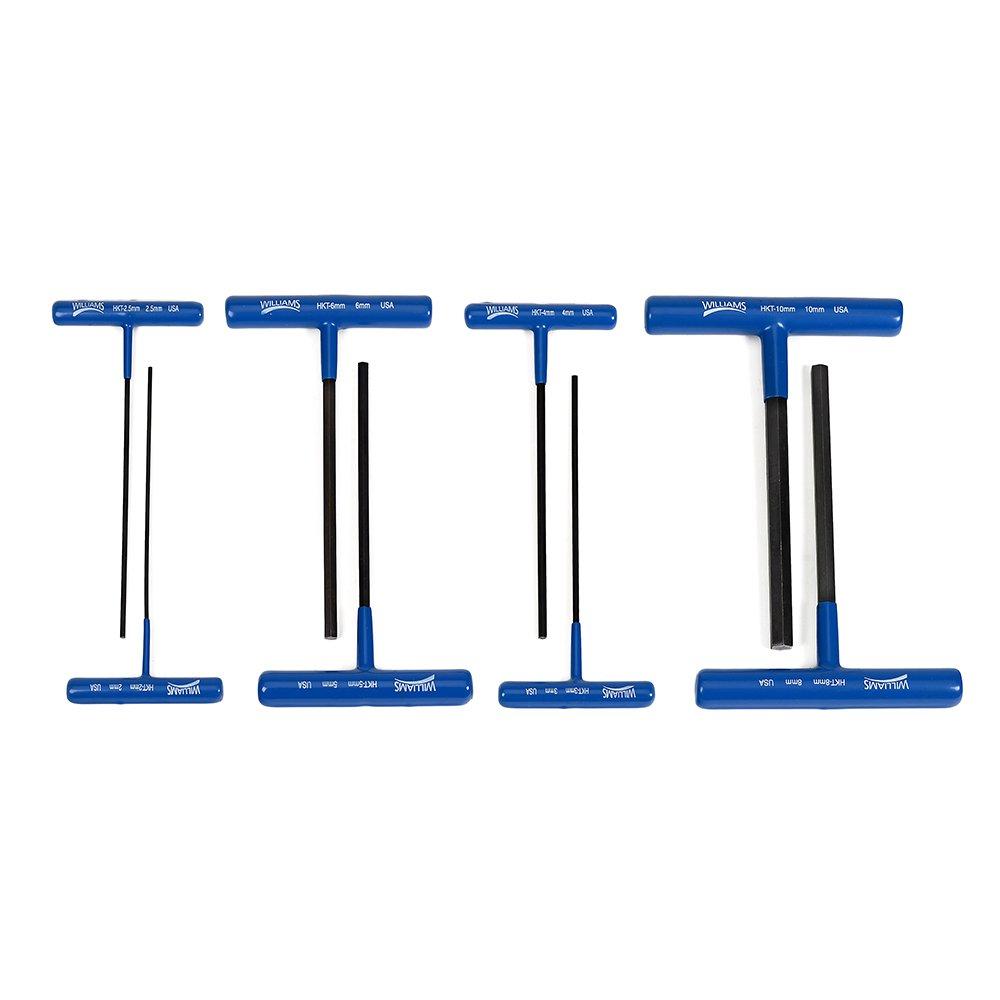 

Williams Arm Set with Pouch Wrench Set with Pouch 8-Piece 6-Inch T-Key (MWSHKT-8) - 8-Piece 6-Inch T-Key (JHWMWSHKT-8)