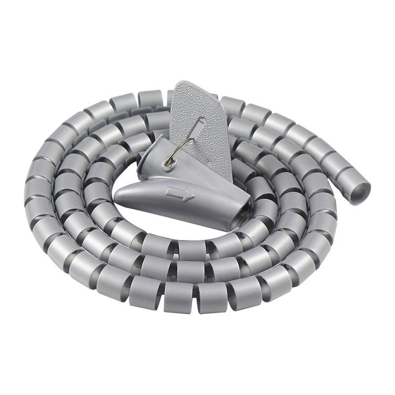 

Кабельная труба для защиты проводов: Органайзер для компьютерных кабелей, намотка, защита от перегрызания, трубка для укладки и организации кабелей.