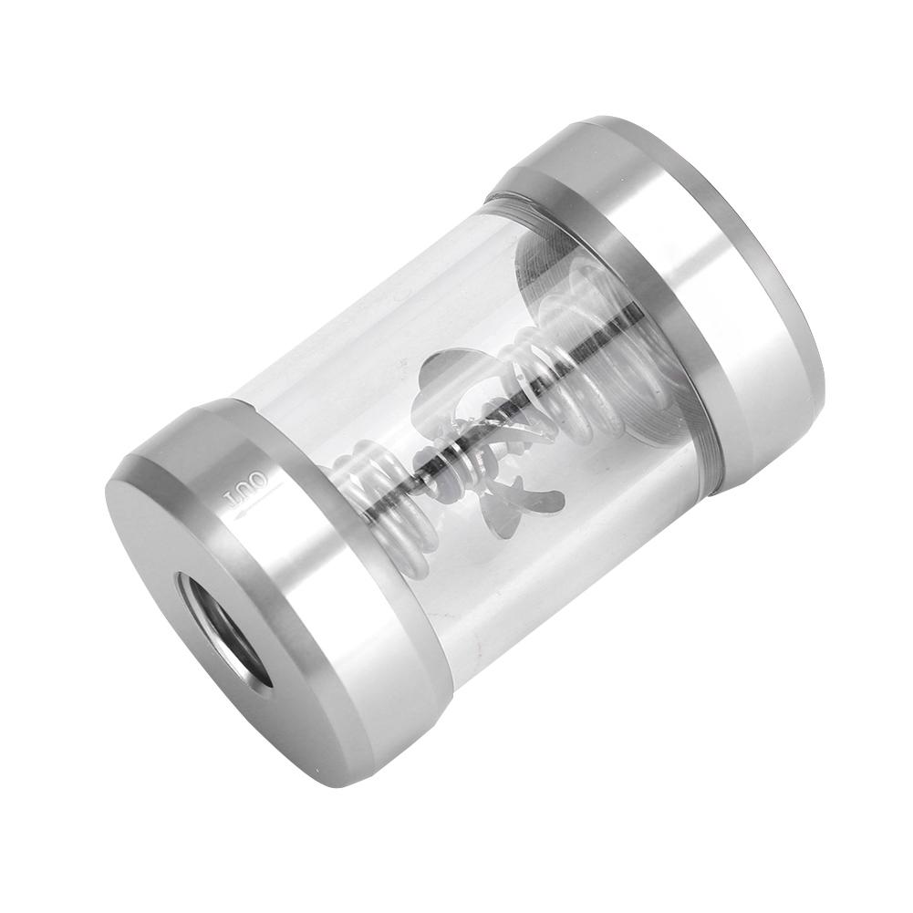 

SLJ JX1 Витратомір Води Система Водяного Охолодження Індикатор Потоку Води(Срібло ) срібний