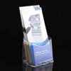 Acrylic A6 Brochure Holder Clear Wall Mount Literature Flyer Display Stand  Women