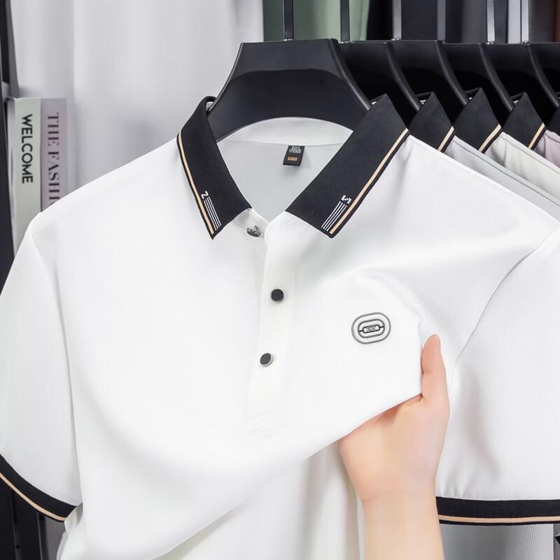 IMAGINEX Men's Business Casual Polo T-Shirt IM26C041