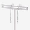 Earrings K10 White Gold [ESTELLE] [Official] [WEB Limited] Women's 0261-3072-0039-0000