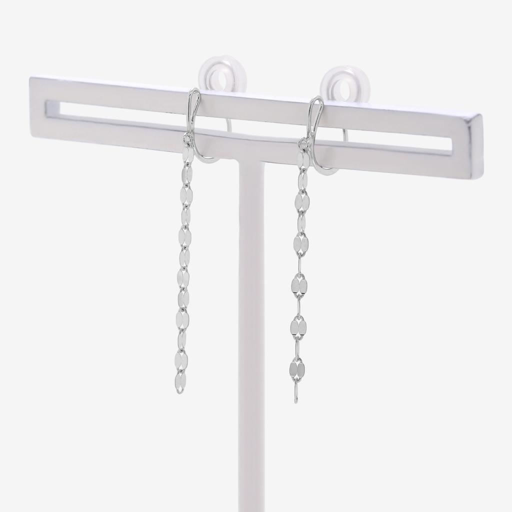 Earrings K10 White Gold [ESTELLE] [Official] [WEB Limited] Women's 0261-3072-0039-0000