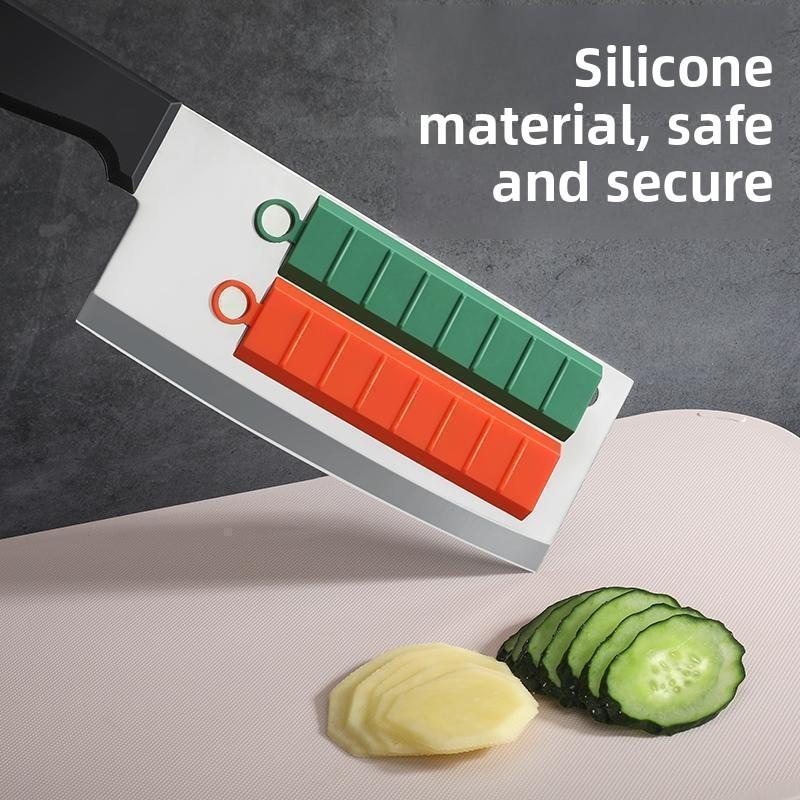 New Chinoiserie Silicone Multifunctional Vegetable Cutter Non Stick Kitchen Helper
