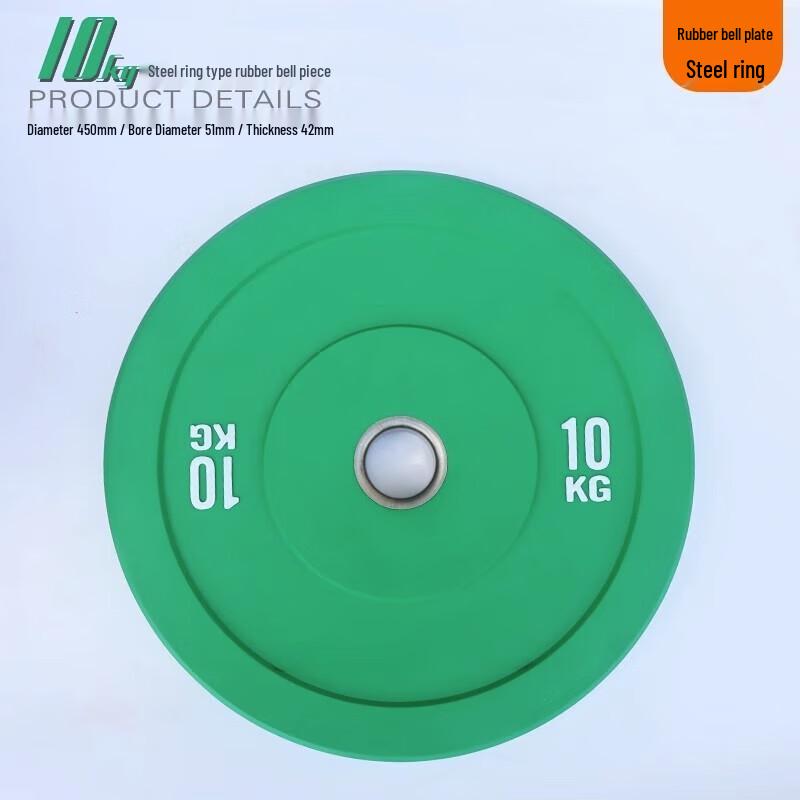 HuaTeng Barbell Plates & Hex Bar for Weightlifting