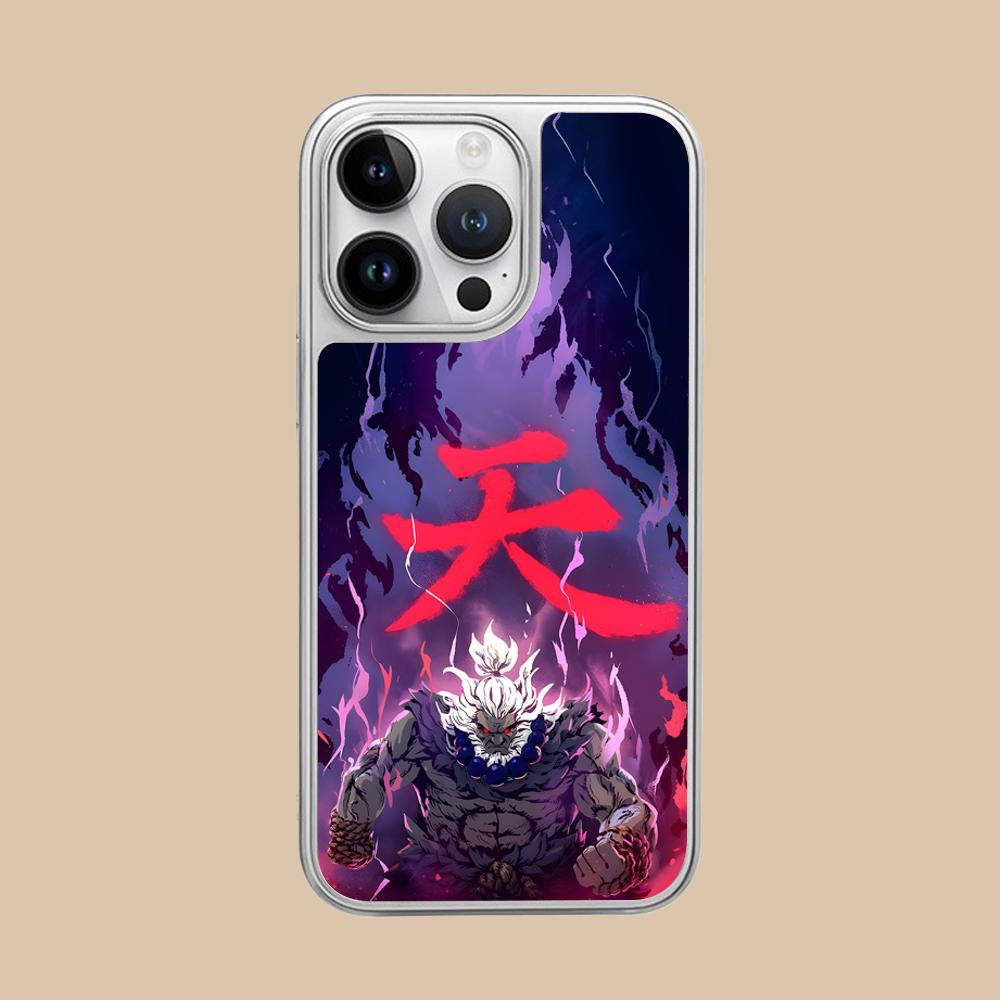 

Street Fighter Akuma Mobile Phone Case for iPhone 17 16 15 14 13 12 11 Air Pro Max Plus Silver Plating Colorful Cover Cover iPhone 11