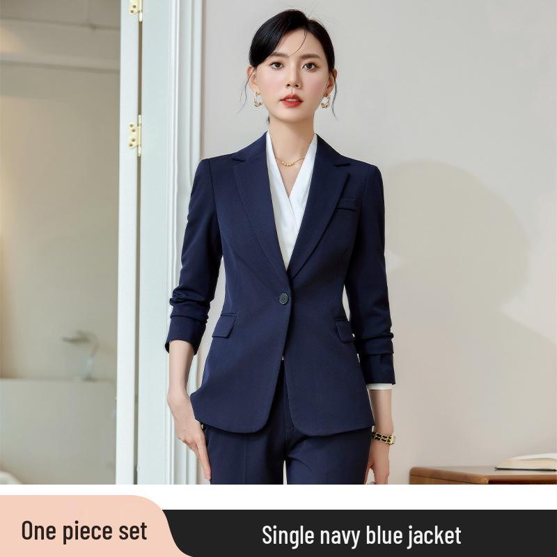 

Женский представительский блейзер: Деловой костюм для руководящих/административных должностей и собеседований. Идеально для профессиональной среды и среды продаж. L