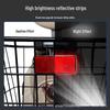 Electric Motorcycle Rear Storage Basket for Helmet and Gear