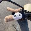 JingJingRS Electric Vehicle Winter Plush Handlebar Covers