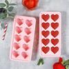 Pink Blue Red Ice Cube Mold 3D Love Heart Ice Making Tools Reusable Ice Tray  Kitchen Gadgets
