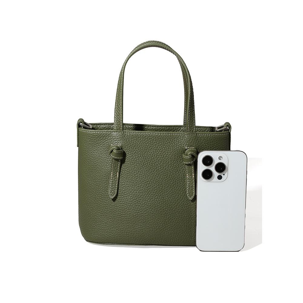 Japanese Crossbody BagWomen's Simple Genuine Leather Women's Bag Light Luxury Designer Luxury Bag